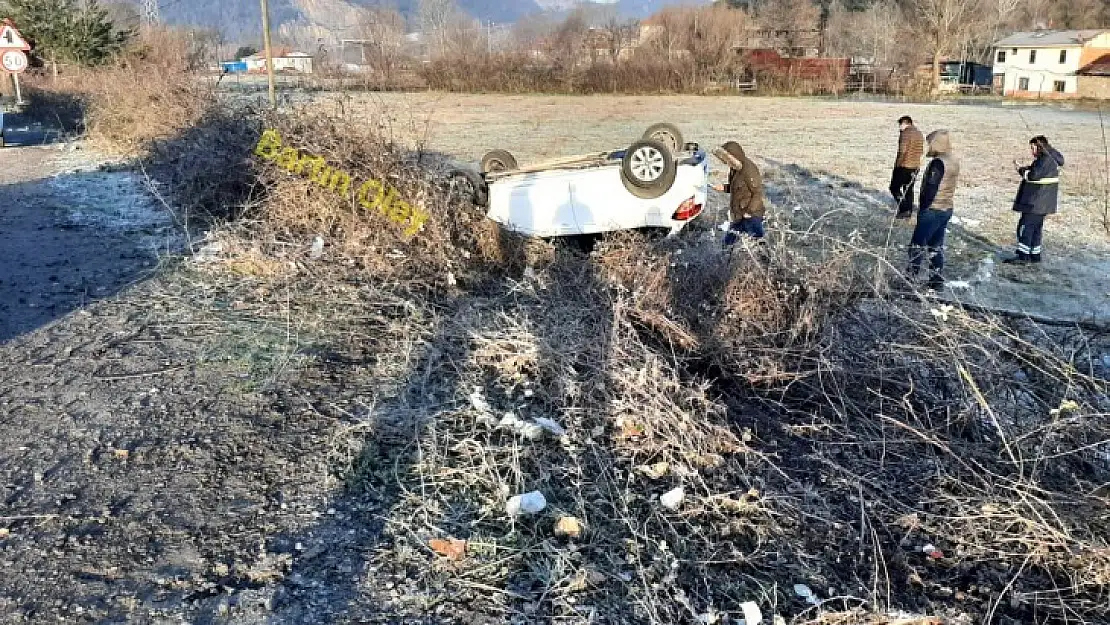 Boğaz yolunda kaza