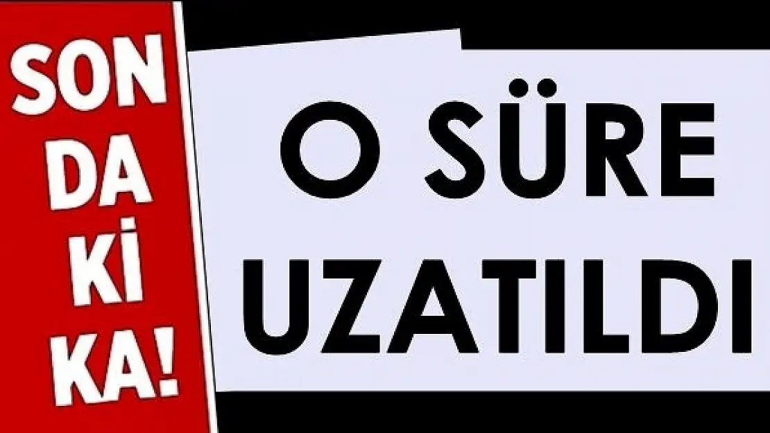 Borç yapılandırmada süre uzatıldı