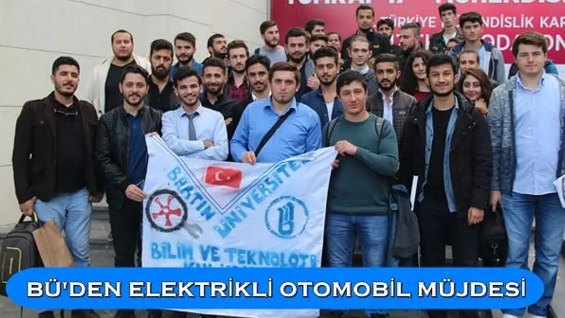 BÜ'den Elektrikli Otomobil Müjdesi!