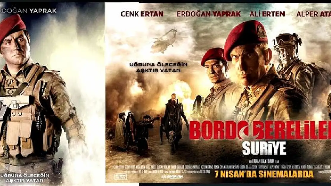 Bu filmin yapımcısı Bartınlı 'Bordo Bereliler Suriye'