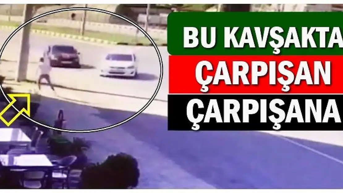 Bu kavşakta kazalar bitmiyor