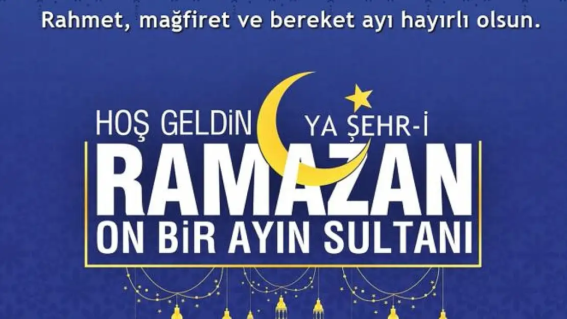 Bugün ilk Teravih ilk sahur