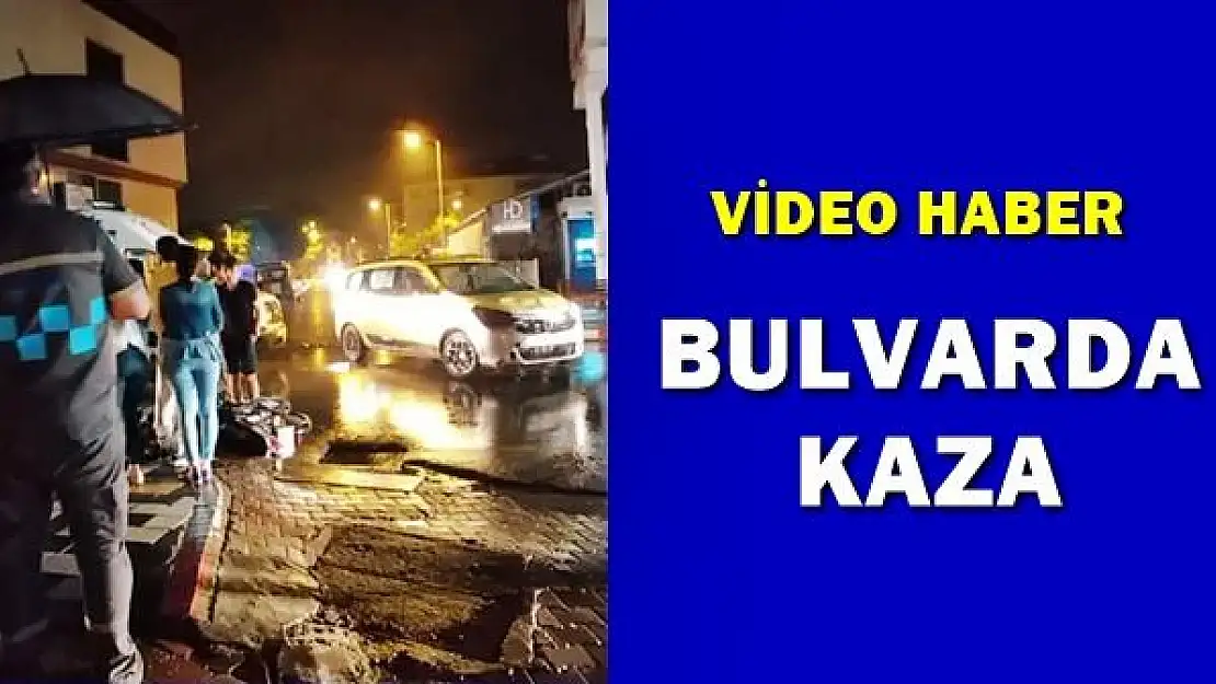 Bulvarda yine kaza