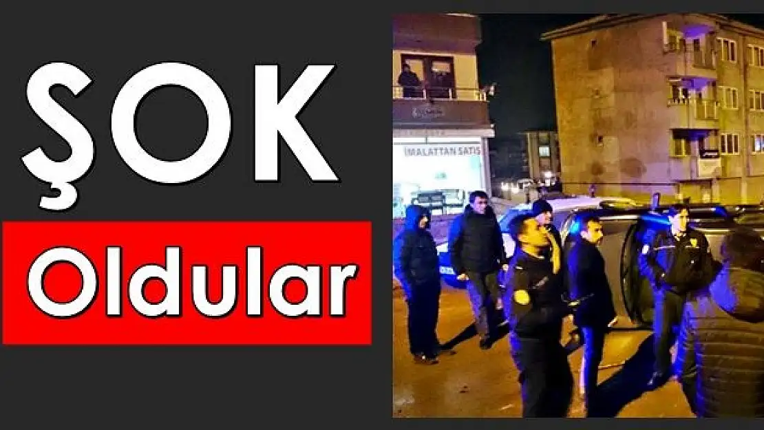 Buz tutan yolda araç devrildi