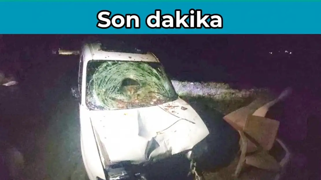 Çakraz yolunda ölümlü kaza