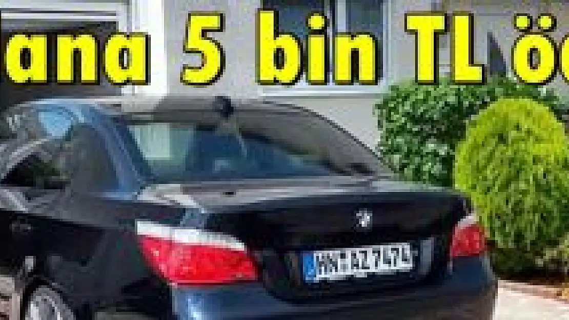 Çalınan aracını ihbar edene ödül verecek
