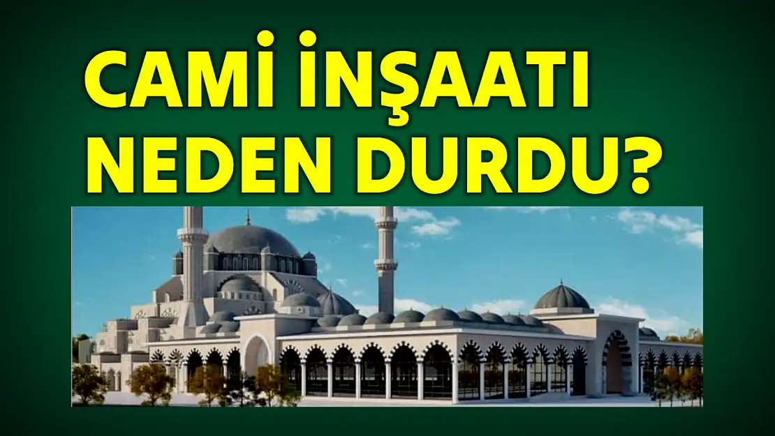 Cami inşaatında neler oluyor?