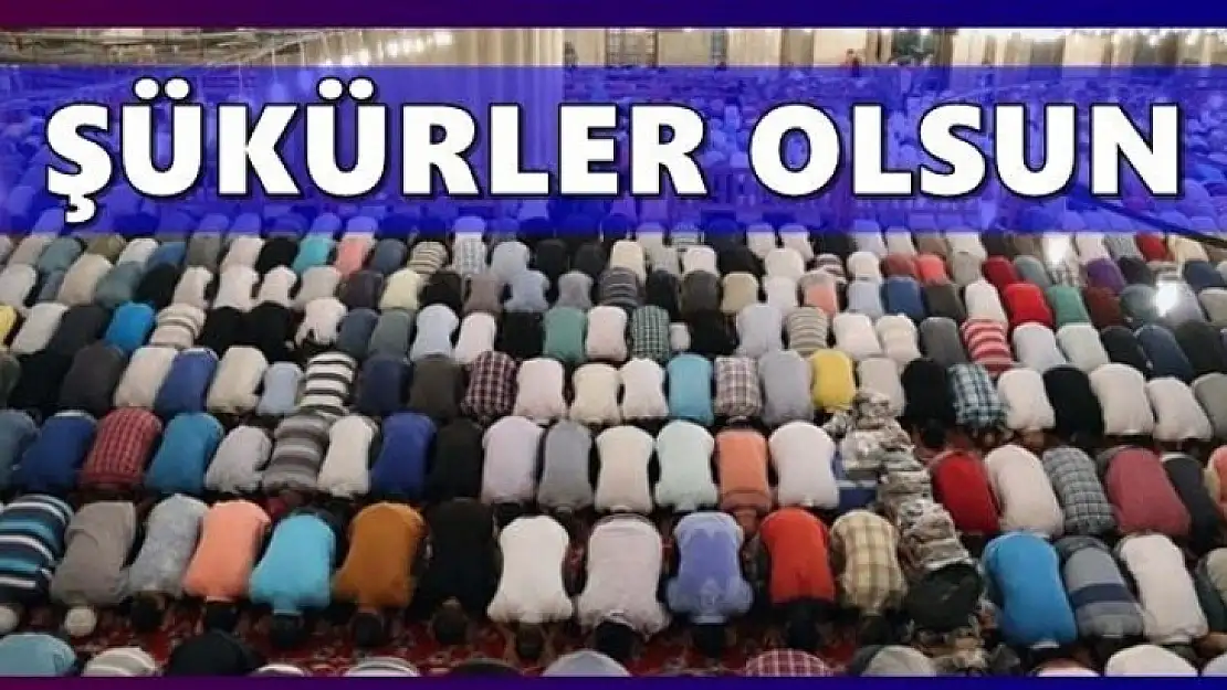 Camilerde namaz başlıyor