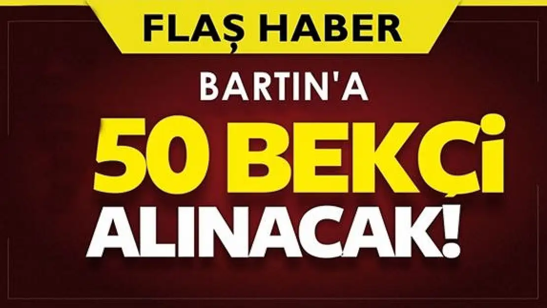 Çarşı ve Mahalle Bekçisi alınacak