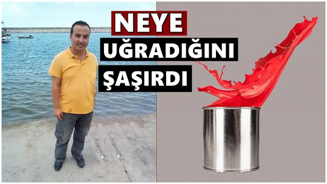 Çarşıda yürürken büyük şok yaşadı