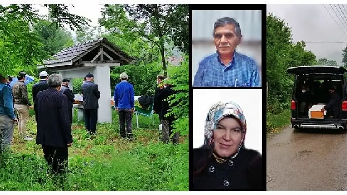 Celal Hoca ve gelini son yolculuğuna uğurlandı