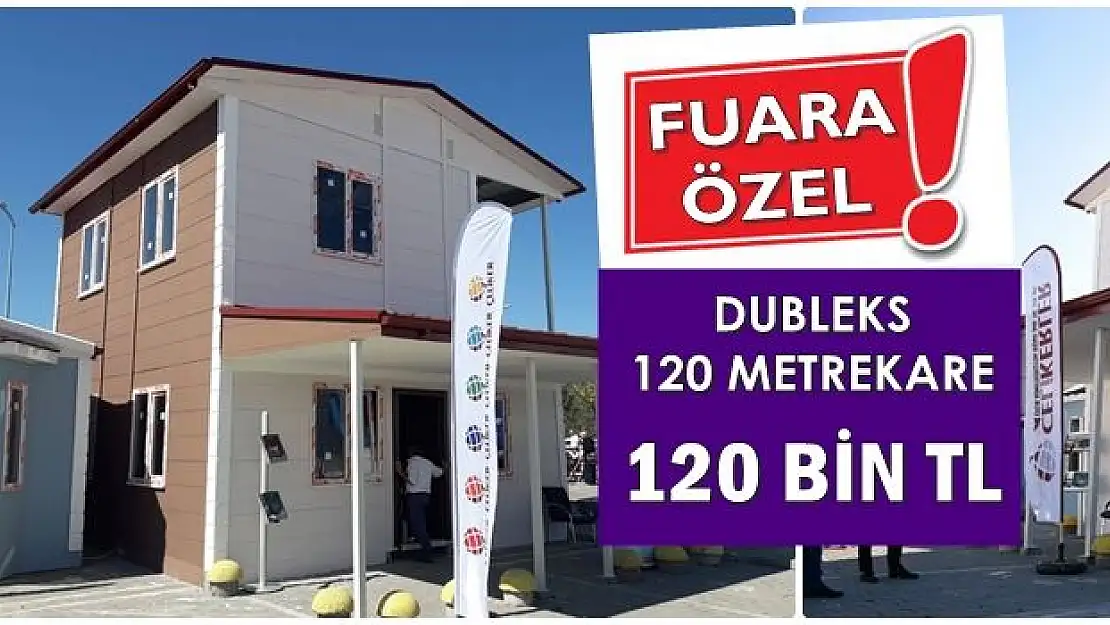 Çelikerler, fuarda mini mahalle kurdu 