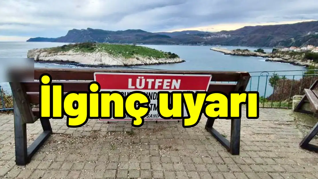 Çeşmi cihanda dikkat çeken uyarı