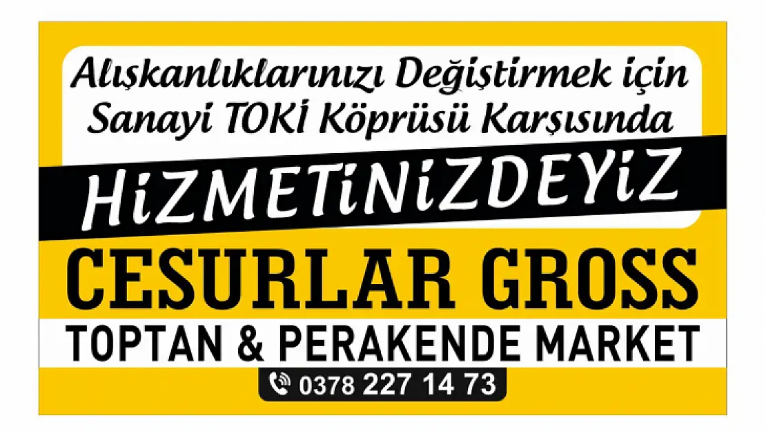 Cesurlar Gross Market Bartın'da hizmete açıldı