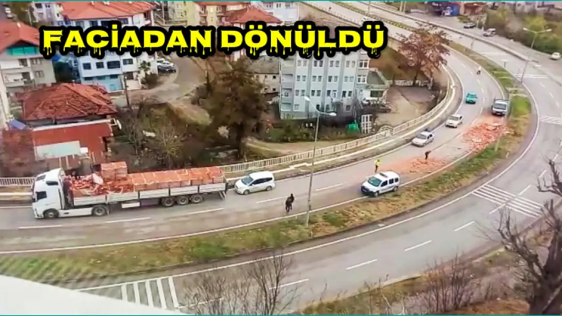 Çevre yolunda faciadan dönüldü