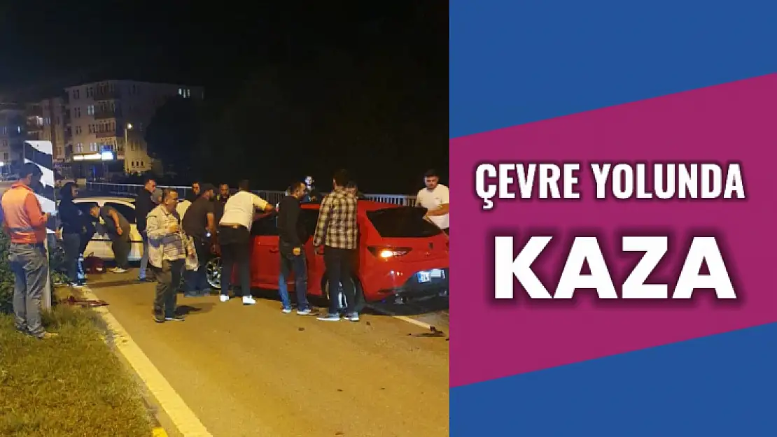 Çevre yolunda kaza