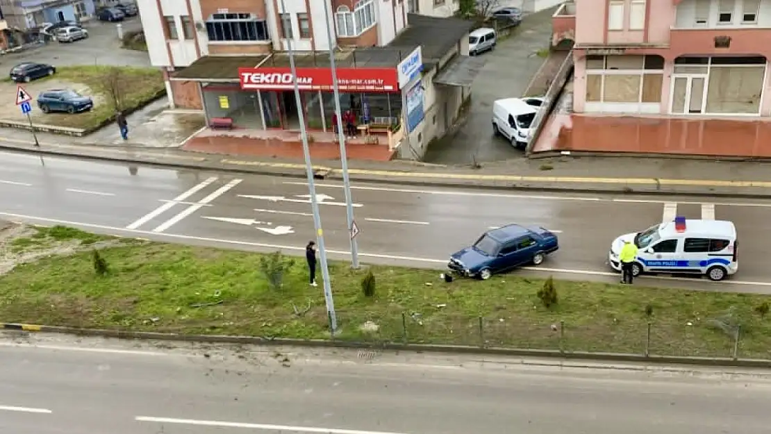 Çevre yolunda kaza