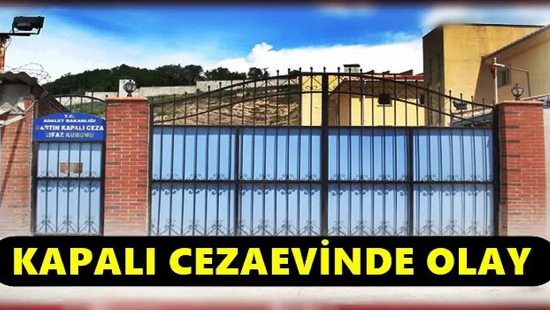 Cezaevinde ilginç olay