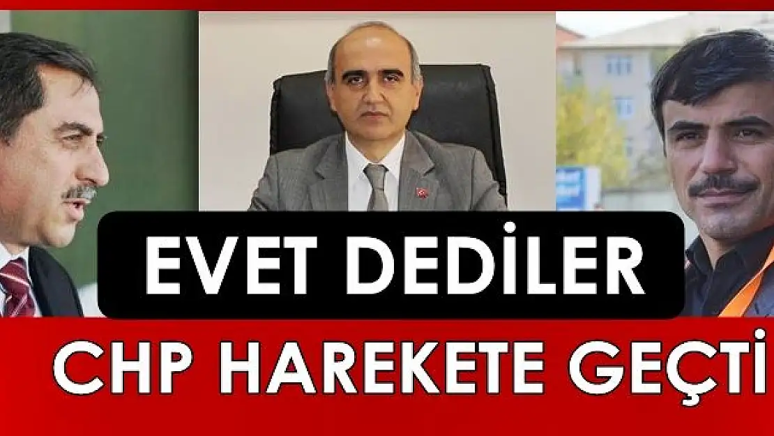 CHP evet diyen müdürlerin ihracını istedi
