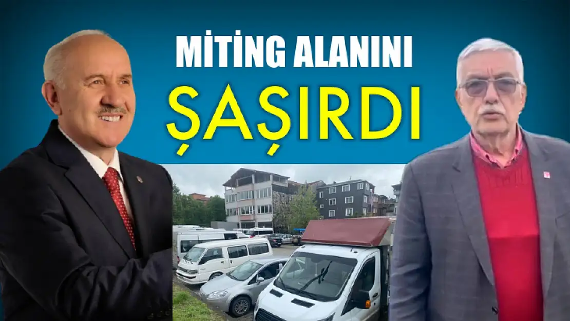 CHP il başkanı baltayı taşa vurdu