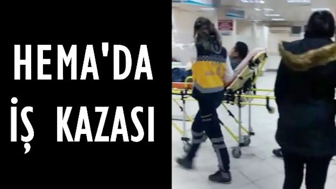 Çinli işçi yaralandı
