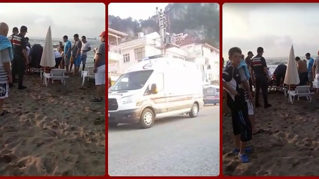 Dalgalı denizde boğulma tehlikesi