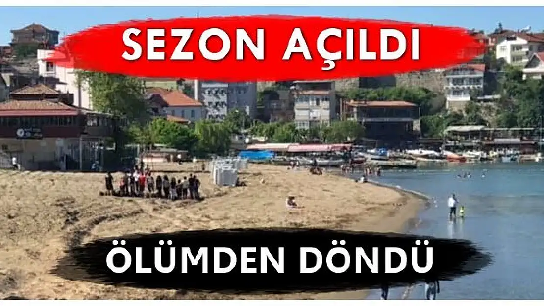 Deniz sezonu boğulma tehlikesi ile açıldı