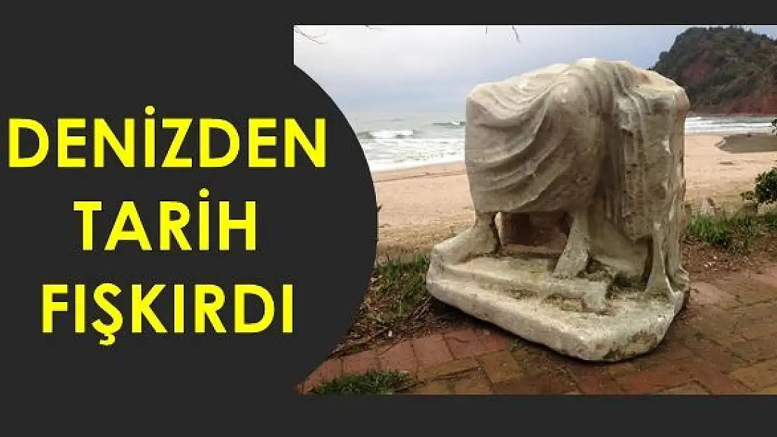 Denizden heykel çıktı, ama…
