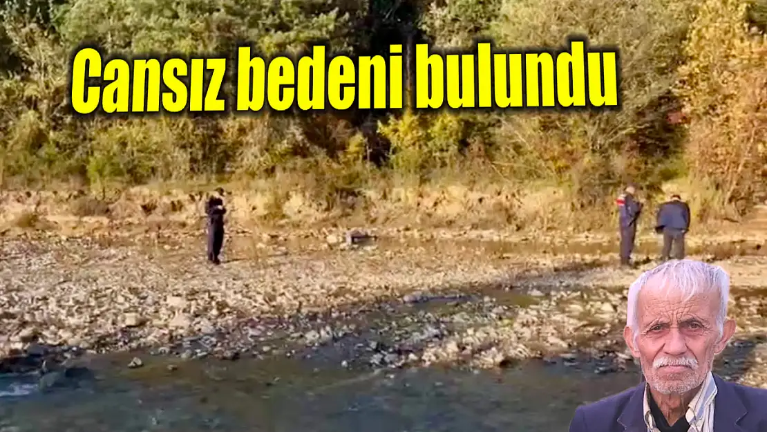 Dere kenarında cansız bedeni bulundu