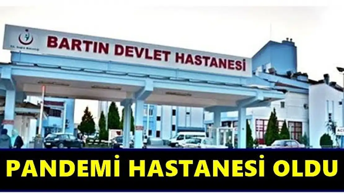 Devlet Hastanesi Pandemi Hastanesine Dönüştürüldü
