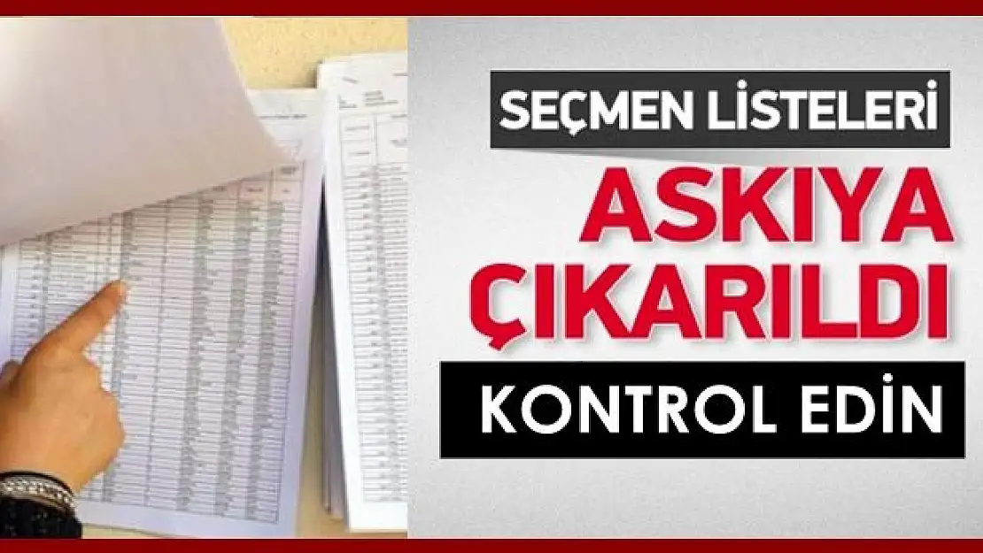 Dikkat, Listede adınız yoksa kayıt yaptırın