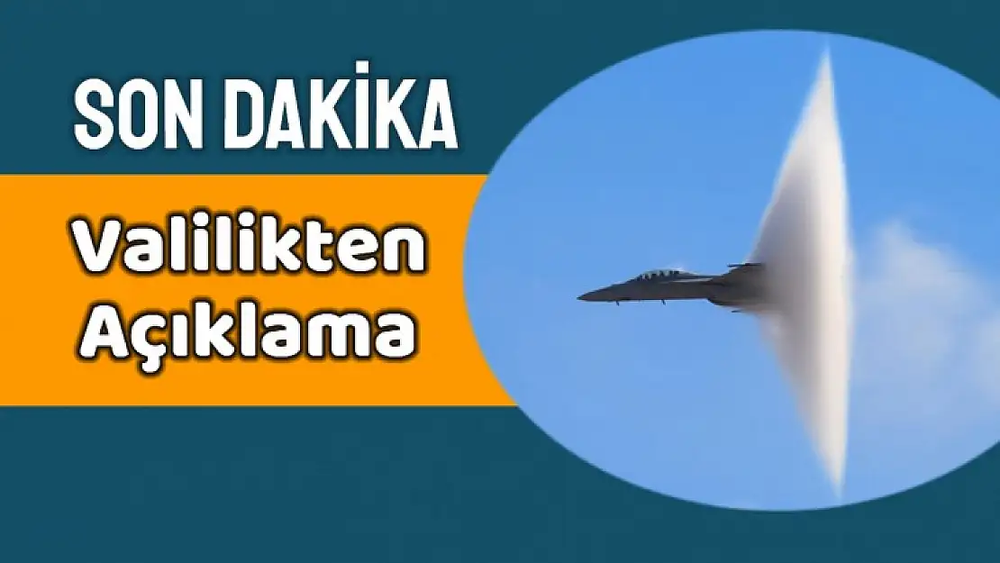 Dikkat, Uçaklar ses duvarını aşacak!