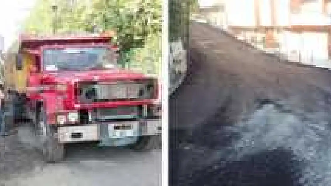 DOĞALGAZ VE YOL ÇALIŞMALARI DEVAM EDİYOR