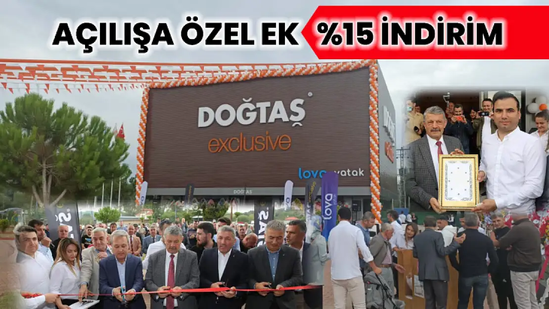 Doğtaş Exclusive Bartın mağazası törenle açıldı