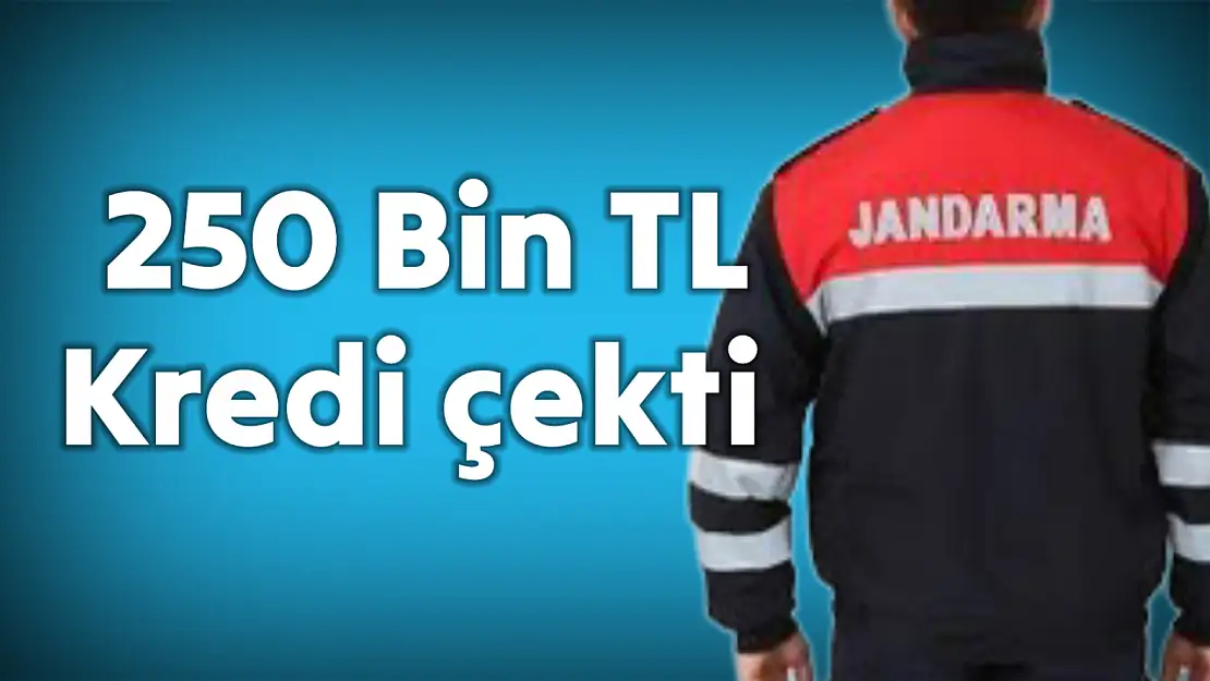 Dolandırıcılar için kredi çekti