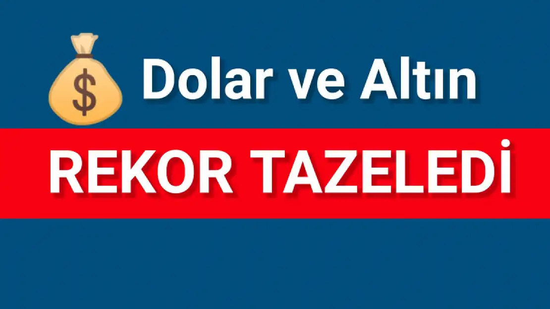 Dolar ve altında yeni rekor