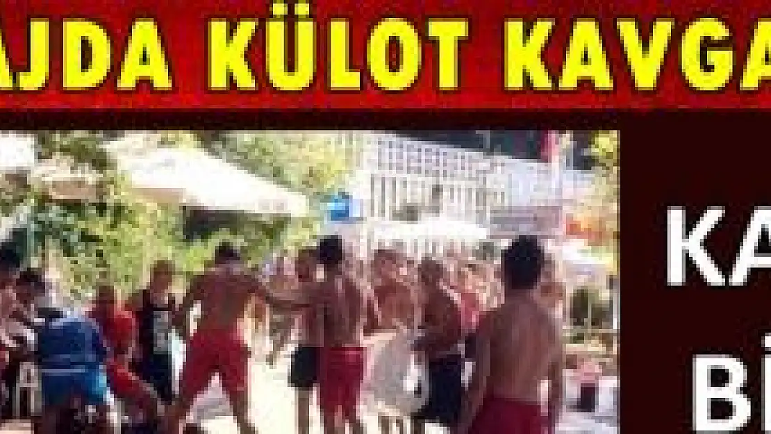 Donla denize girme kavgası kanlı bitti