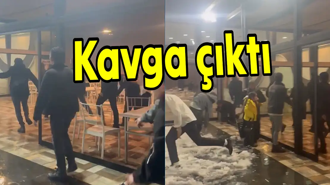 Düğünde Gençler Arasında Kavga Çıktı