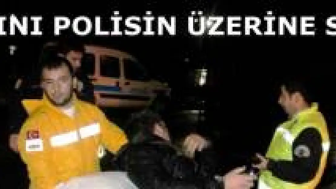 Dur ihtarına uymayan alkollü sürücü vuruldu