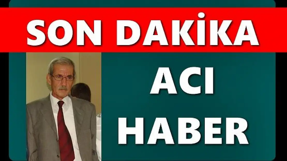 Emekli öğretmenden acı haber