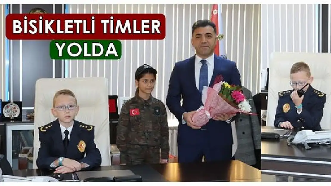 Emniyet Müdürü minik Yiğit'ten ilk talimat