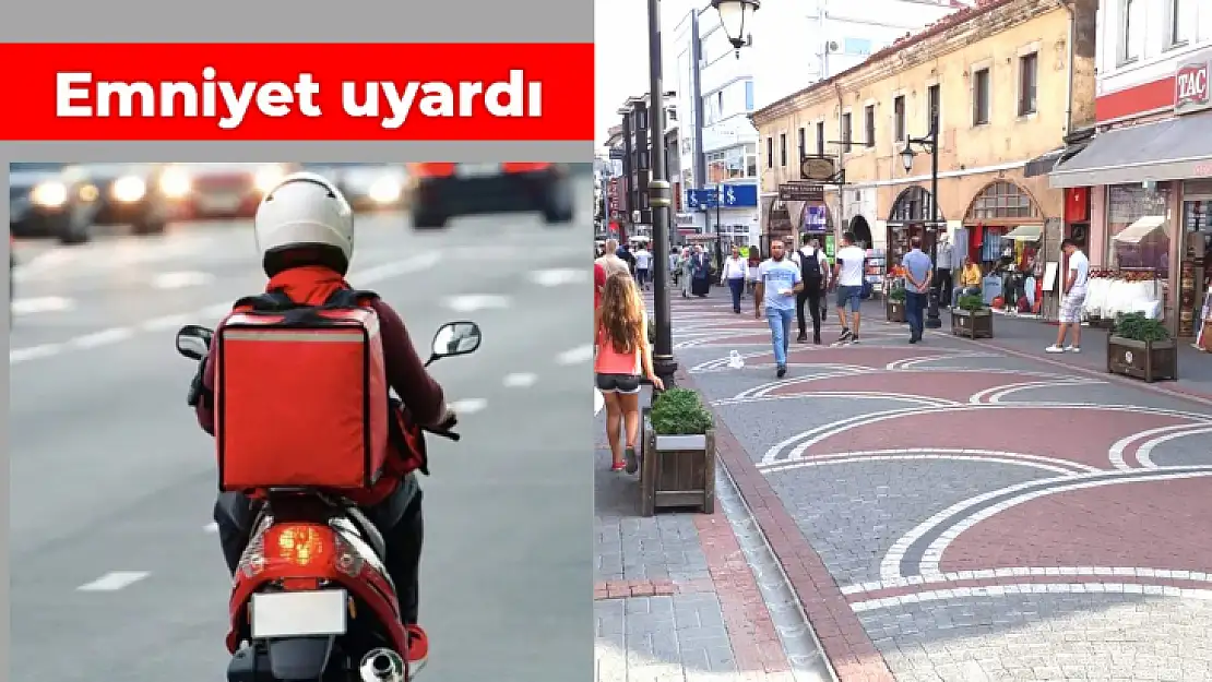 Emniyetten trafiğe kapalı yol uyarısı