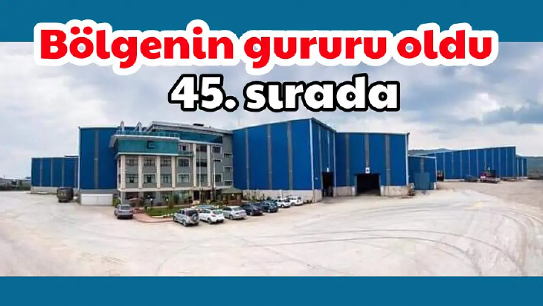 En büyükler arasında 45. sırada