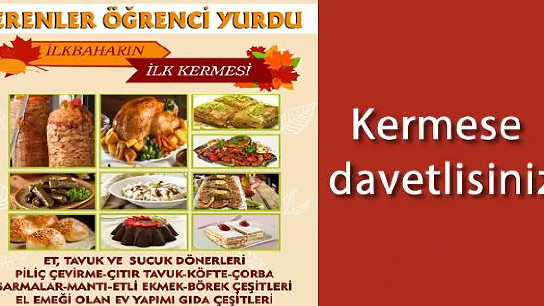 Erenler yurdunda kermes açılıyor