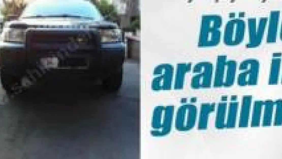Eşinin arabası için öyle bir ilan verdi ki