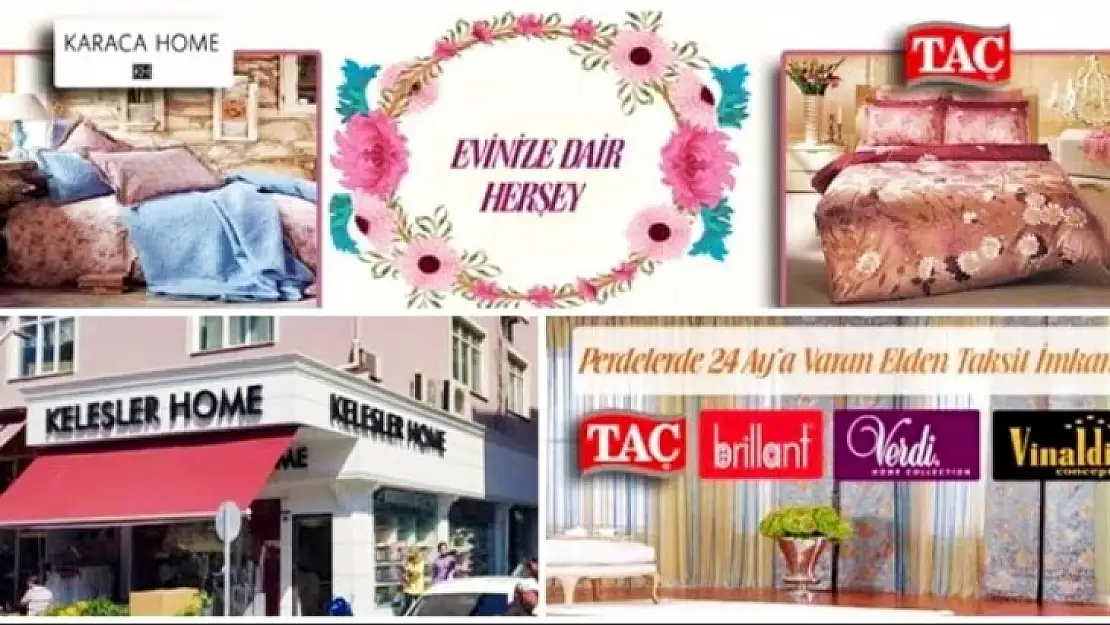 Evinize dair her şey Keleşler Home'da