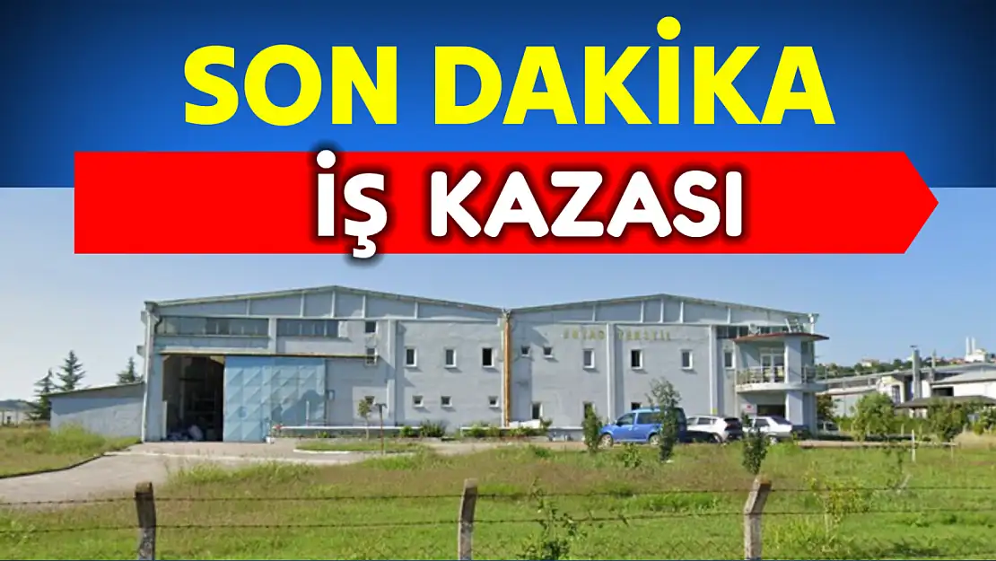 Fabrikada iş kazası