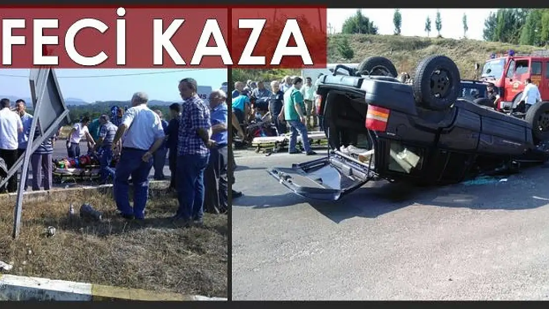 Feci Kazada 4 Kişi Yaralandı