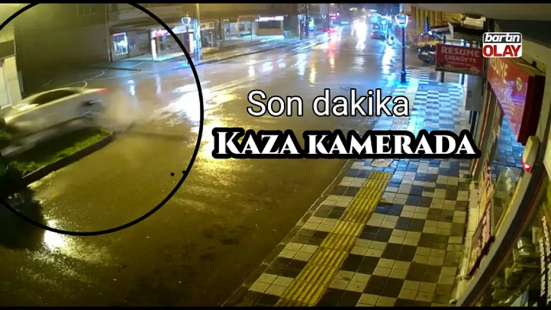 Film sahnelerini aratmayan kaza