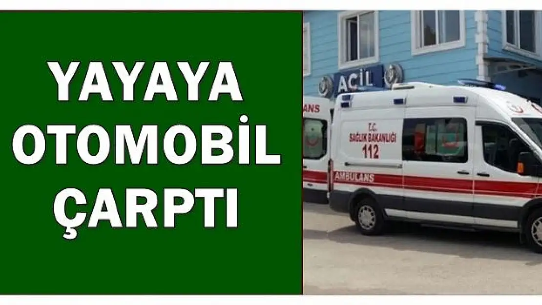 Genç kıza otomobil çarptı
